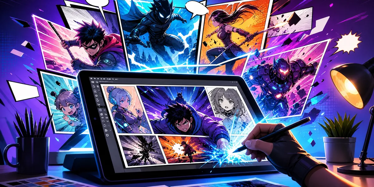 AI Comic Generator: How to Create Comics With AI in 2026 🎨
