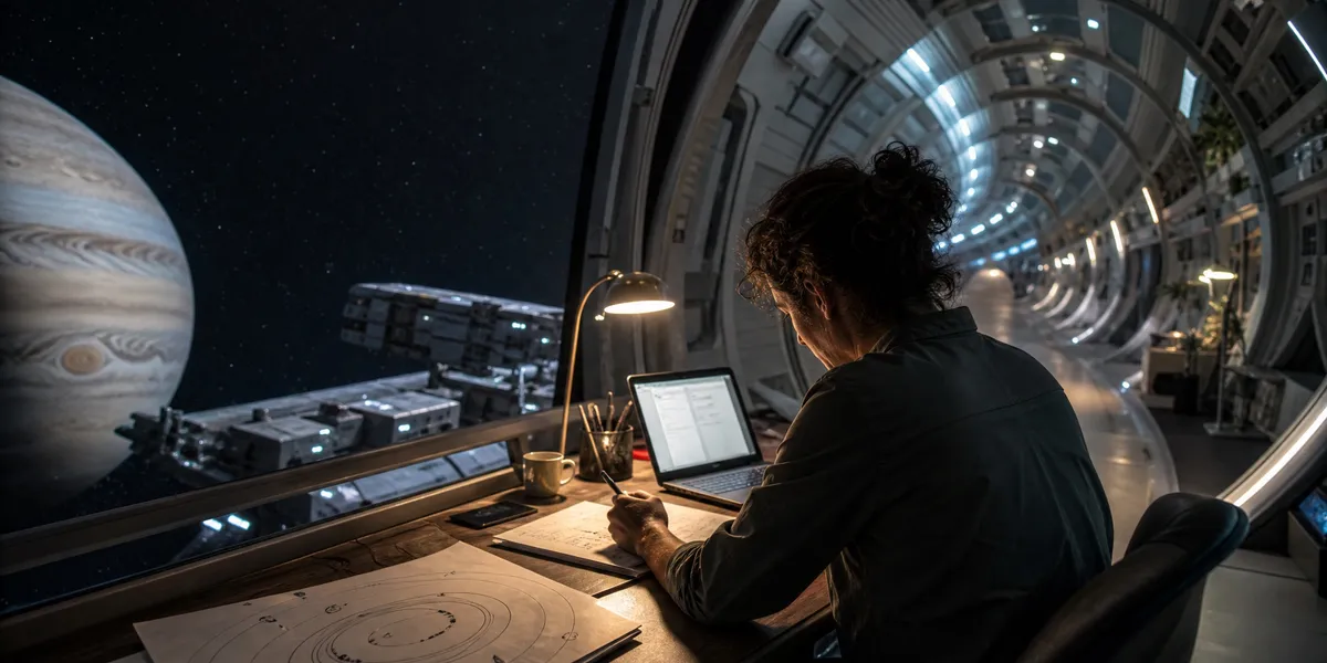 Best AI for Writing a Sci-Fi Novel: The Canon Test 🛸