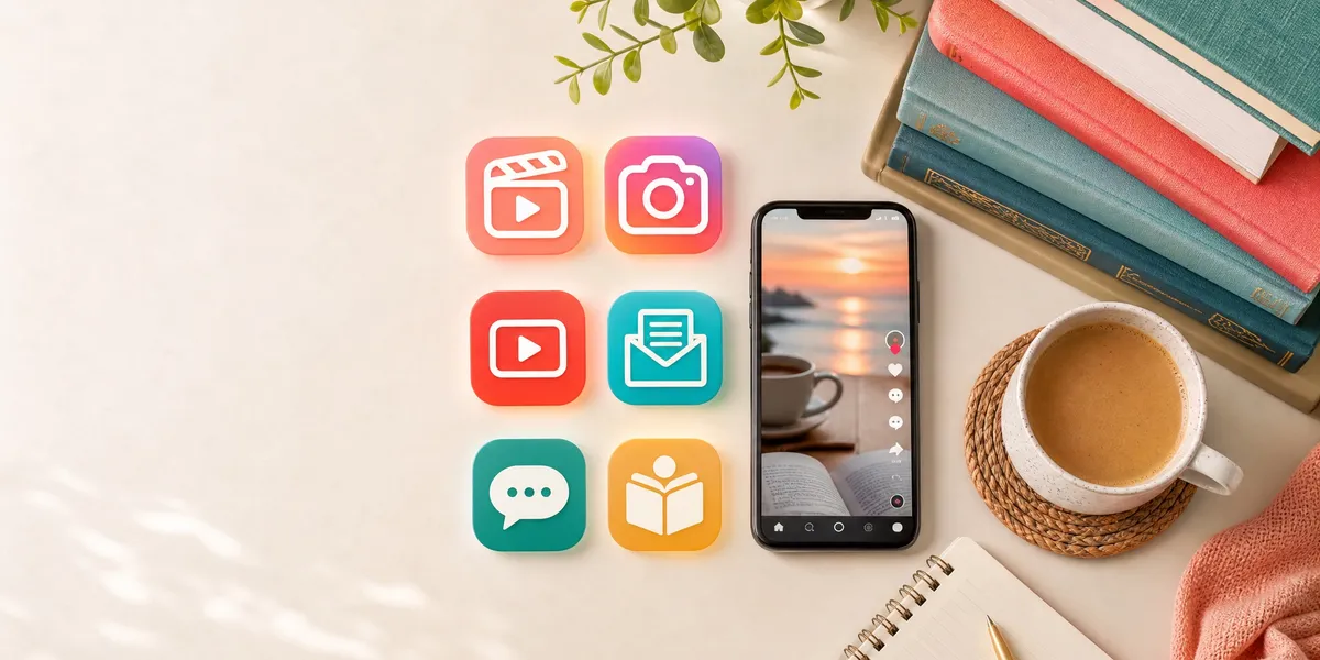 Best Social Media for Authors in 2026 (#4 Surprised Us) 📱