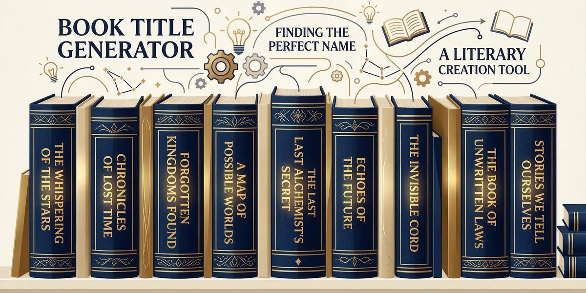 Book Title Generator: Formulas and Ideas for Every Genre