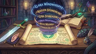 Fantasy Name Generator: 500+ Names for Characters and Worlds