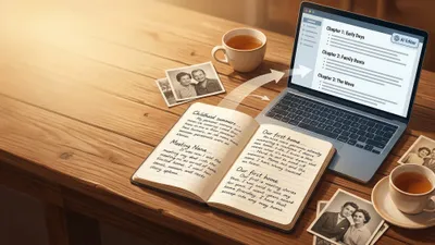 How to Write a Memoir with AI: Your Life Story in 30 Days
