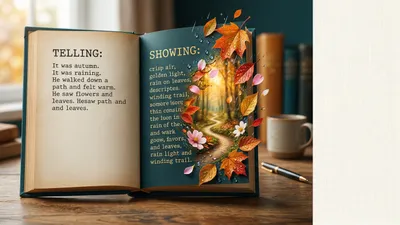 Show Don't Tell: What It Means, Examples & How to Do It ✍️