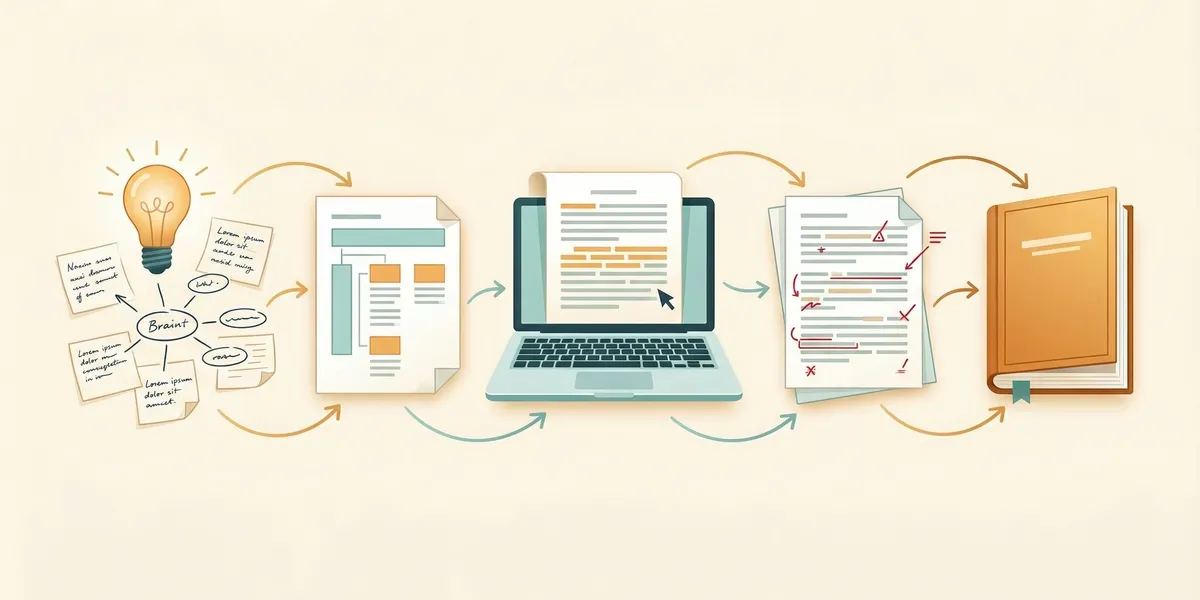 The Writing Process: 7 Steps From Idea to Finished Book