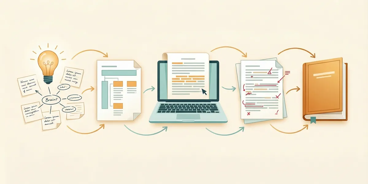 The Writing Process: 7 Steps From Idea to Finished Book